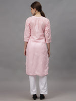 Load image into Gallery viewer, Seva Chikan Hand Embroidered Cotton Lucknowi Chikankari Kurta