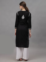 Load image into Gallery viewer, Seva Chikan Hand Embroidered Cotton Lucknowi Chikankari Kurta