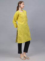 Load image into Gallery viewer, Seva Chikan Hand Embroidered Cotton Lucknowi Chikankari Kurta