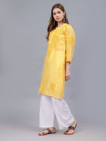 Load image into Gallery viewer, Seva Chikan Hand Embroidered Cotton Lucknowi Chikankari Kurta