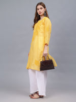 Load image into Gallery viewer, Seva Chikan Hand Embroidered Cotton Lucknowi Chikankari Kurta