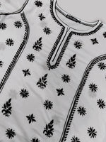 Load image into Gallery viewer, Seva Chikan Hand Embroidered Cotton Lucknowi Chikankari Kurta