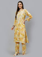 Load image into Gallery viewer, Seva Chikan Hand Embroidered Mal Mal Lucknowi Chikankari Kurta Set
