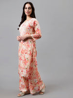 Load image into Gallery viewer, Seva Chikan Hand Embroidered Mal Mal Lucknowi Chikankari Kurta Set