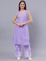 Load image into Gallery viewer, Seva Chikan Hand Embroidered Georgette Lucknowi Chikankari Kurta Set