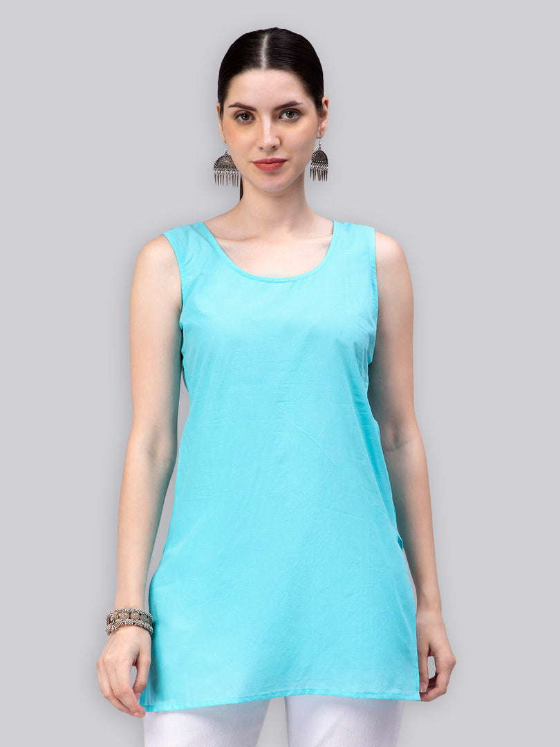 Seva Chikan Hand Embroidered Georgette Lucknowi Chikankari Top With Slip