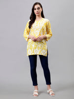 Load image into Gallery viewer, Seva Chikan Hand Embroidered Cotton Lucknowi Chikankari Top