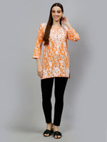 Load image into Gallery viewer, Seva Chikan Hand Embroidered Cotton Lucknowi Chikankari Top