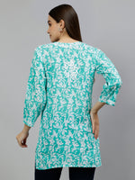 Load image into Gallery viewer, Seva Chikan Hand Embroidered Cotton Lucknowi Chikankari Top