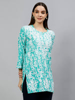 Load image into Gallery viewer, Seva Chikan Hand Embroidered Cotton Lucknowi Chikankari Top