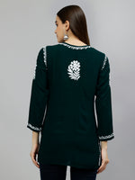 Load image into Gallery viewer, Seva Chikan Hand Embroidered Modal Lucknowi Chikankari Top