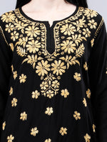 Load image into Gallery viewer, Seva Chikan Hand Embroidered Rayon Lucknowi Chikankari Top