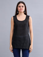 Load image into Gallery viewer, Seva Chikan Hand Embroidered Georgette Lucknowi Chikankari Top With Slip