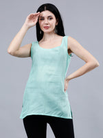 Load image into Gallery viewer, Seva Chikan Hand Embroidered Georgette Lucknowi Chikankari Top With Slip