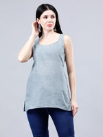 Load image into Gallery viewer, Seva Chikan Hand Embroidered Georgette Lucknowi Chikankari Top With Slip