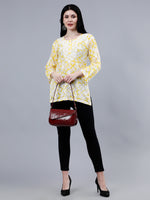 Load image into Gallery viewer, Seva Chikan Hand Embroidered Mal Mal Lucknowi Chikankari Top