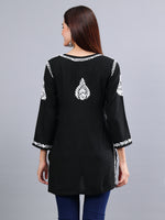 Load image into Gallery viewer, Seva Chikan Hand Embroidered Rayon Lucknowi Chikankari Top