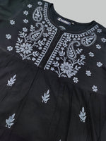 Load image into Gallery viewer, Seva Chikan Hand Embroidered Cotton Lucknowi Chikan Top