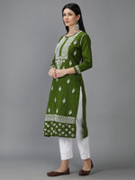 Load image into Gallery viewer, Seva Chikan Hand Embroidered Cotton Chikankari Kurta