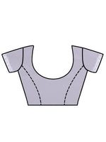 Load image into Gallery viewer, Seva Chikan Hand Embroidered White Georgette Lucknowi Chikankari Saree- SCL6050