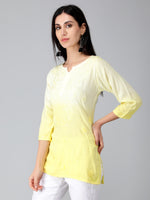 Load image into Gallery viewer, Seva Chikan Hand Embroidered Rayon Lucknowi Chikan Top