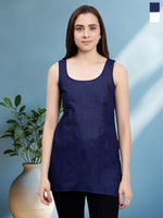 Load image into Gallery viewer, Seva Chikan Short Slips Combo of White (Pack of 2)