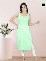 Load image into Gallery viewer, Seva Chikan Long Slips Combo Of Black (Pack of 2)