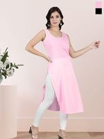 Load image into Gallery viewer, Seva Chikan Long Slips Combo Of Black (Pack of 2)