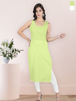 Load image into Gallery viewer, Seva Chikan Long Slips Combo of White (Pack of 2)