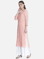 Load image into Gallery viewer, Seva Chikan Hand Embroidered Cotton Lucknowi Chikankari Kurta