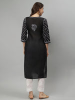 Load image into Gallery viewer, Seva Chikan Hand Embroidered Terivoil Lucknowi Chikankari Kurta
