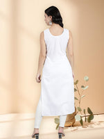 Load image into Gallery viewer, Seva Chikan Long Slips Combo of White (Pack of 2)