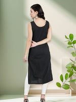 Load image into Gallery viewer, Seva Chikan Long Slips Combo Of Black (Pack of 2)