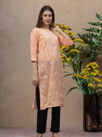 Load image into Gallery viewer, Seva Chikan Hand Embroidered Cotton Lucknowi Chikankari Kurta