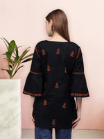 Load image into Gallery viewer, Seva Chikan Hand Embroidered Cotton Lucknowi Chikan Top
