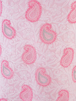 Load image into Gallery viewer, Seva Chikan Hand Embroidered Pink Cotton Lucknowi Chikan Unstitched Suit Piece SCL1436
