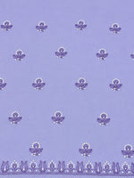 Load image into Gallery viewer, Seva Chikan Hand Embroidere Mauve Terivoil Cotton Lucknowi Chikankari Unstitched Suit Piece-SEV15019