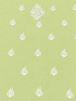 Load image into Gallery viewer, Seva Chikan Hand Embroidered Pista Green Cotton Lucknowi Chikankari Unstitched Suit Piece-SEV15036