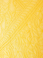 Load image into Gallery viewer, Seva Chikan Hand Embroidered Yellow Georgette Lucknowi Chikankari Unstitched Suit Piece-SCL1382
