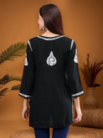 Load image into Gallery viewer, Seva Chikan Hand Embroidered Rayon Lucknowi Chikankari Top