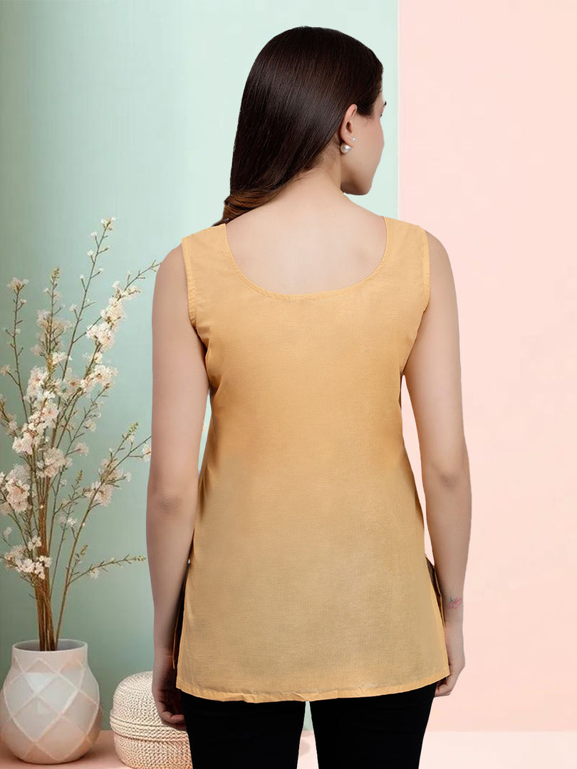 Seva Chikan Short Slips Combo of White (Pack of 2)