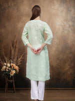 Load image into Gallery viewer, Seva Chikan Hand Embroidered Cotton Lucknowi Chikankari Kurta
