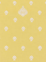 Load image into Gallery viewer, Seva Chikan Hand Embroidered Yellow Terivoil Cotton Lucknowi Chikankari Unstitched Suit Piece-SCL13141