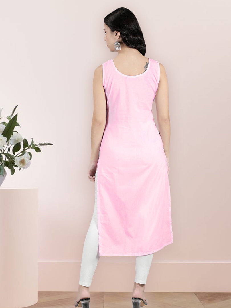 Seva Chikan Long Slips Combo Of Black (Pack of 2)