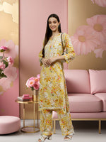 Load image into Gallery viewer, Seva Chikan Hand Embroidered Mal Mal Lucknowi Chikankari Kurta Set
