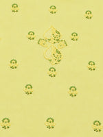 Load image into Gallery viewer, Seva Chikan Hand Embroidere Lemon Terivoil Cotton Lucknowi Chikankari Unstitched Suit Piece-SEV15015
