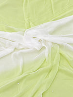 Load image into Gallery viewer, Seva Chikan Hand Embroidered Light Green Cotton Lucknowi Chikankari Unstitched Suit Piece-SEV15032
