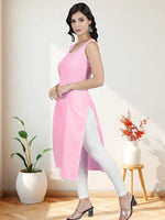 Load image into Gallery viewer, Seva Chikan Long Slips Combo of White (Pack of 2)