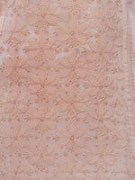 Load image into Gallery viewer, Seva Chikan Hand Embroidered Beige Cotton Lucknowi Chikankari Long Top-SCL0197