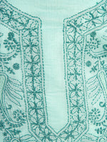 Load image into Gallery viewer, Seva Chikan Hand Embroidered Cotton Lucknowi Chikankari Unstitched Suit Piece